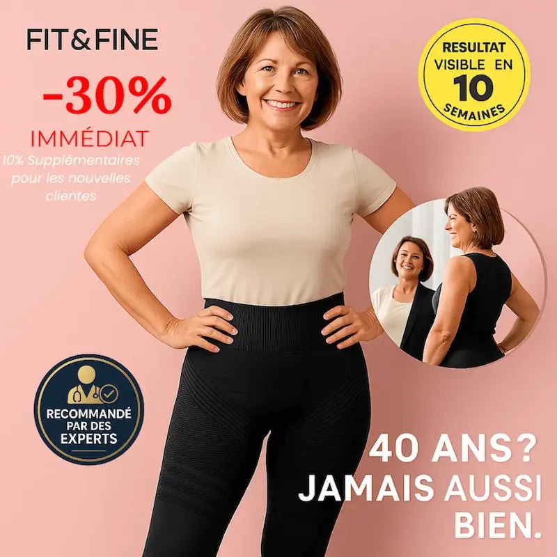 Le Seul Legging qui Stimule vos Muscles à chaque pas – Résultats visibles en 10 semaines (sans salle, sans régime) - FIT&FINE
